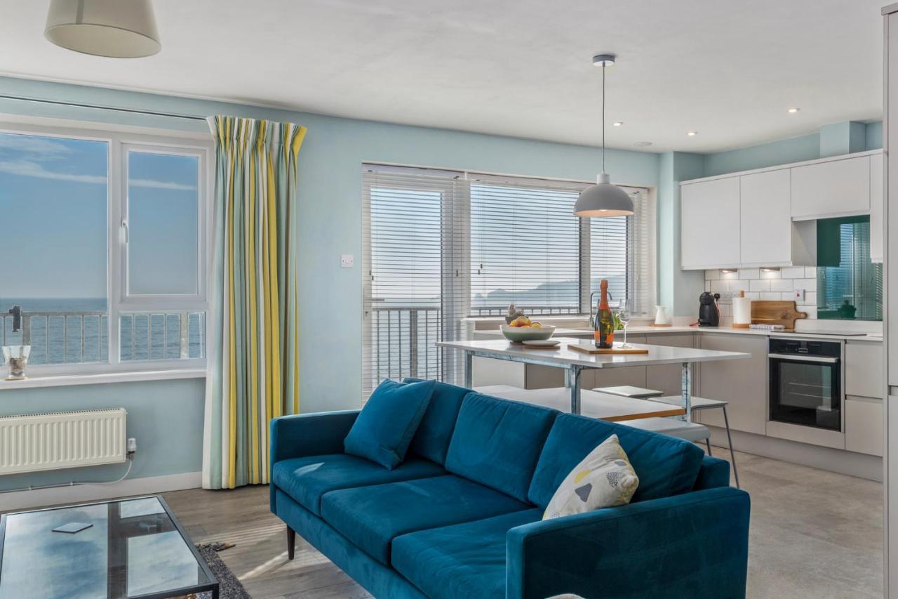 Dolphins Apartment - Spectacular Sea Views Saundersfoot Esterno foto